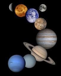 NASA Solar System Montage