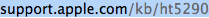 https://support.apple.com/kb/ht5290